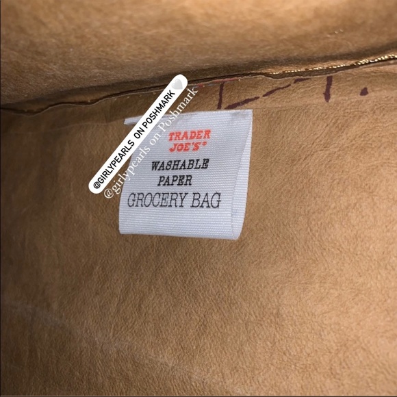Trader Joe’s Bag Washable Reusable Paper - Picture 11 of 15